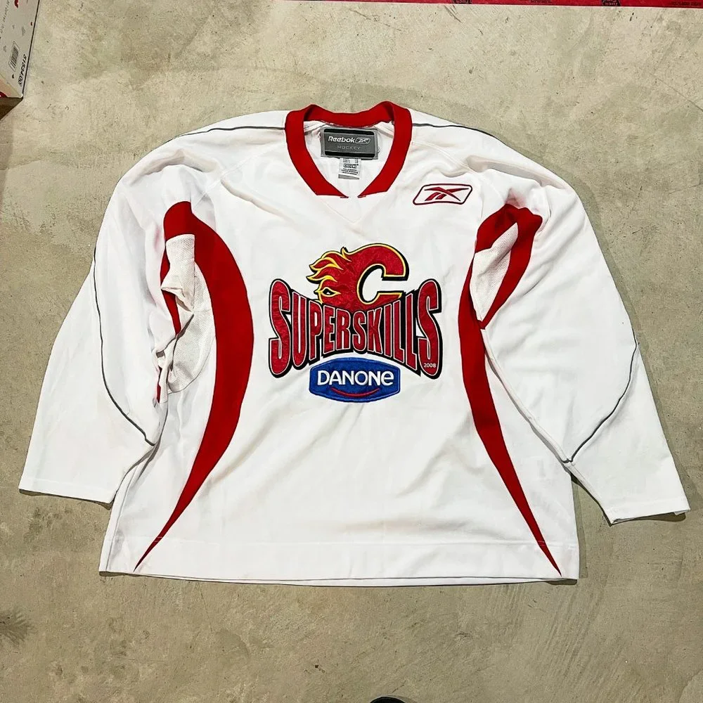 Signed Reebok Calgary Flames 2008 Superskills Danone - Mark Smith Jersey #16 - Picture 5 of 16
